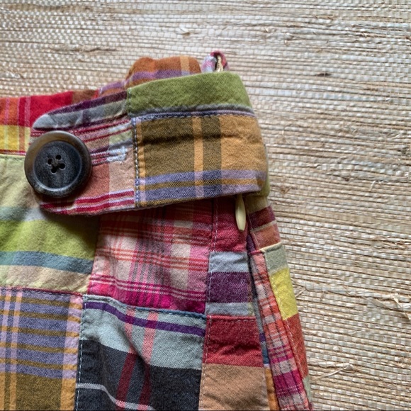 J.Crew Cotton Madras Two Pocket Mini Skirt - Picture 5 of 5